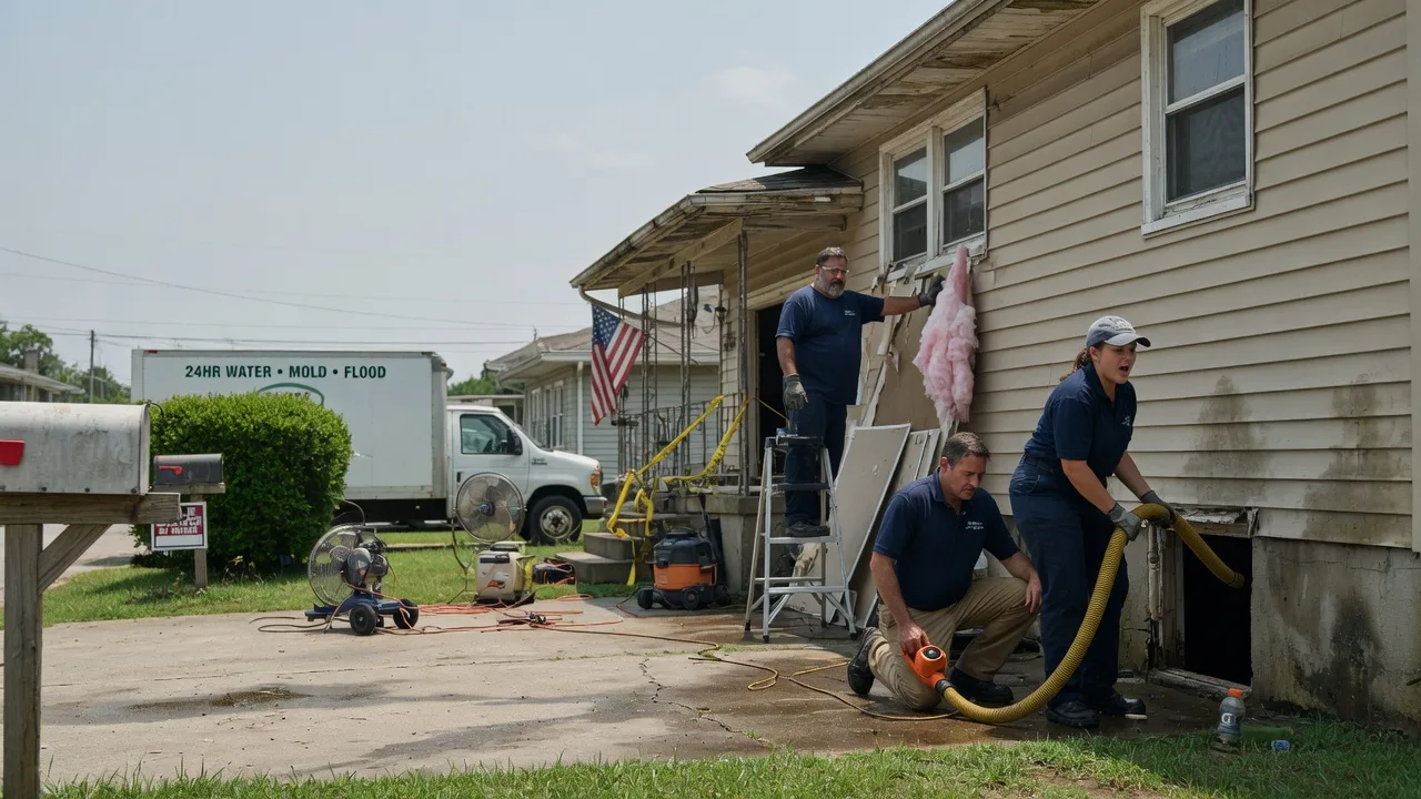 Water Damage Repair in Marshville, NC near me